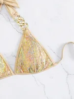 ensemble maillot sexy avec lacets