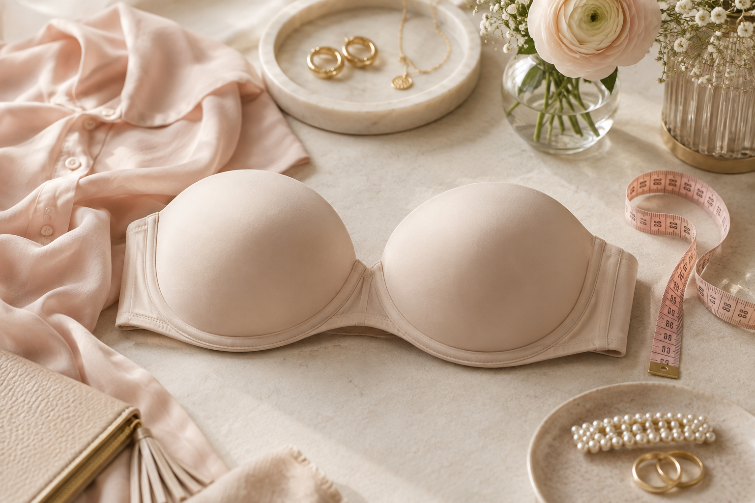 Soutien-gorge sans bretelles confortable et élégant